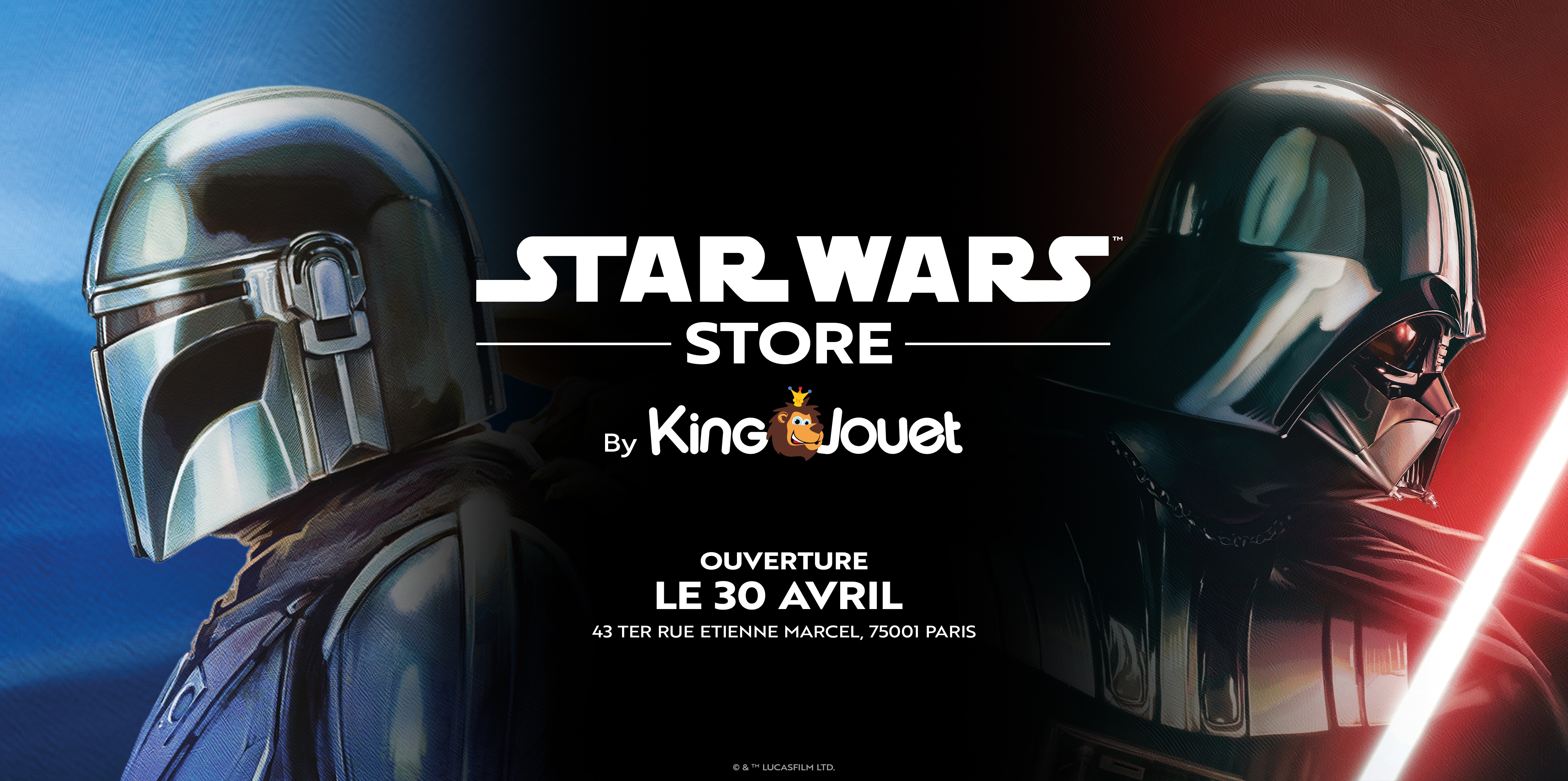 Star Wars Store by King Jouet — Paris — 30 avril 2026